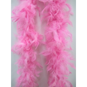 Light Pink Feather Boa - Costume Accessories